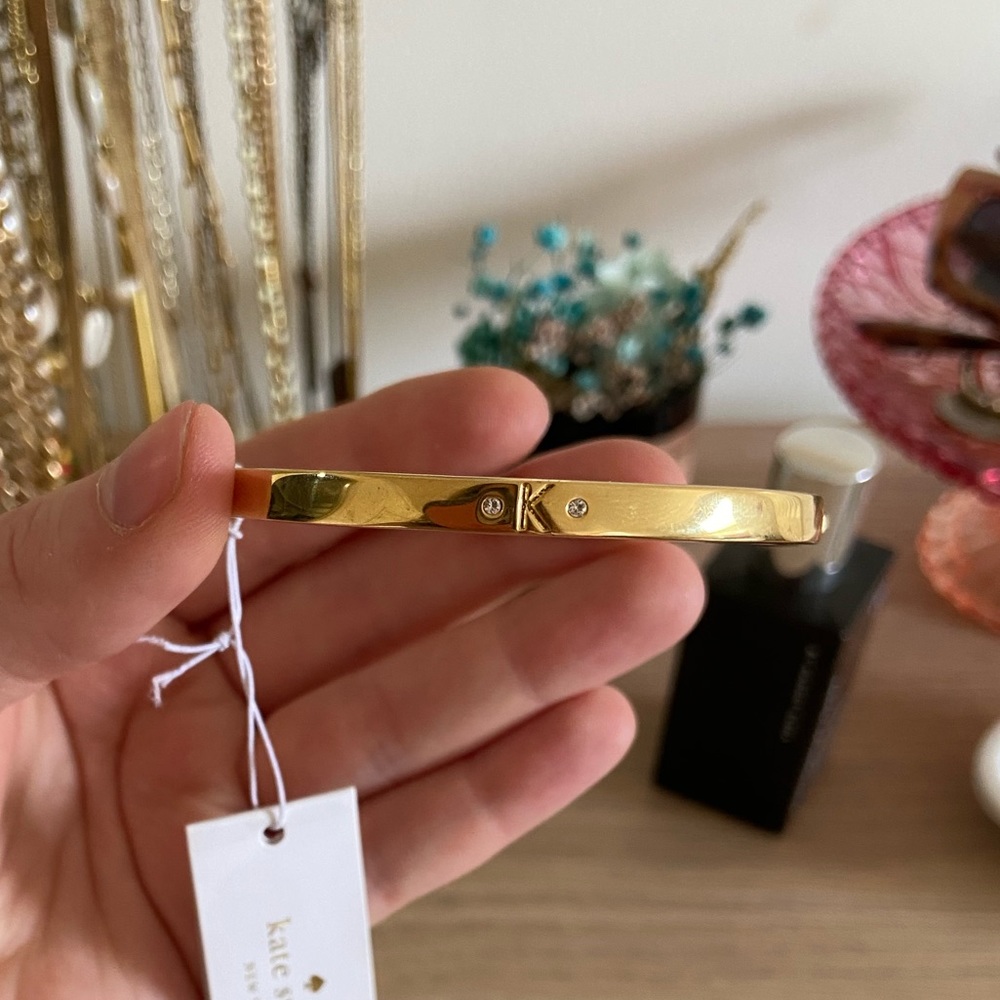 Kate Spade “K” Initial Bracelet